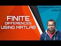 Finite Differences using MATLAB | Lecture 3 | ICFDM