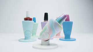 tweexy Hinge Untippable Nail Polish Bottle Holder with Patented Smartgrip Technology - It's Magic! screenshot 4