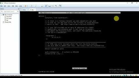 KONFIGURASI DNS SERVER LINUX DEBIAN 8.7 FROM VMWARE WORKSTATION 12 PRO