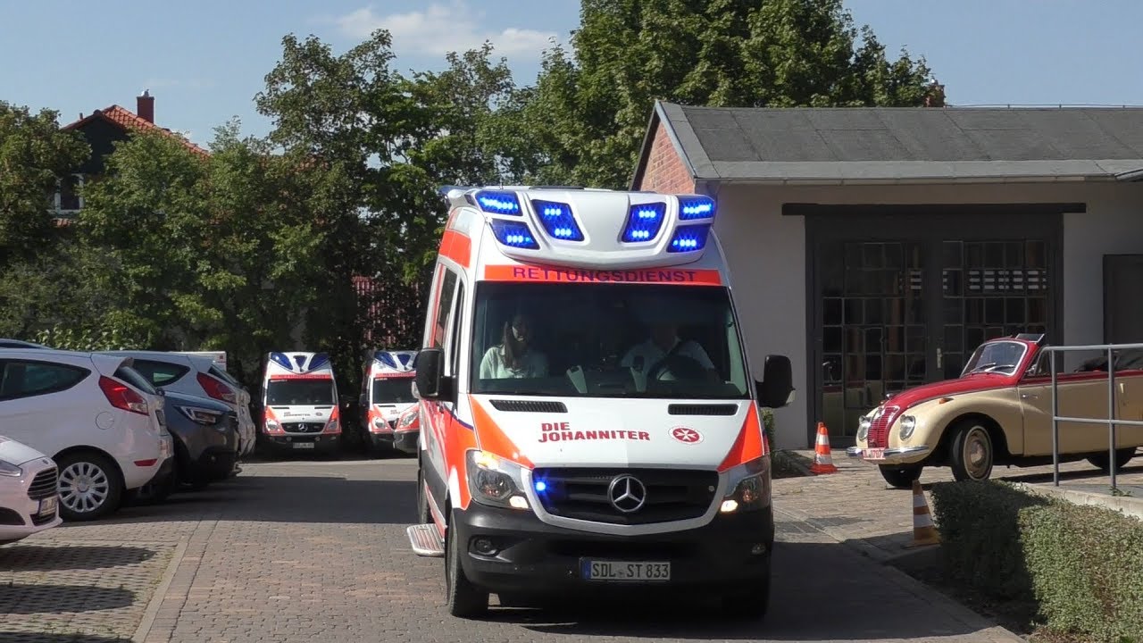 [Neufahrzeug/Springlicht] MZF 83-3 JUH Rettungswache Stendal