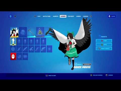 touhou fortnite default dance compilation (maki ligon archived)