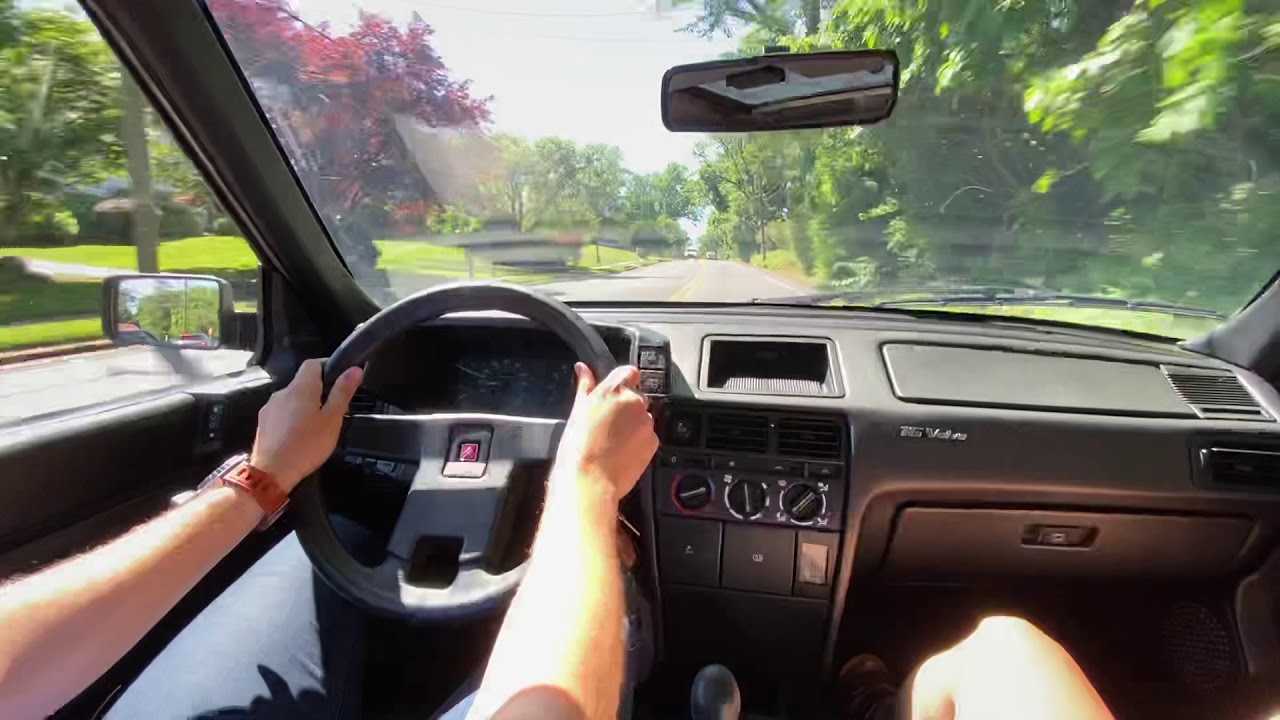 Citroen BX 16v drive