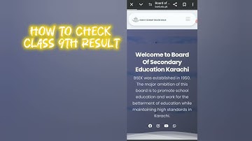 How to Check 9th Class Result 2024 Online | Step-by-Step Guide |BSEK IX Result