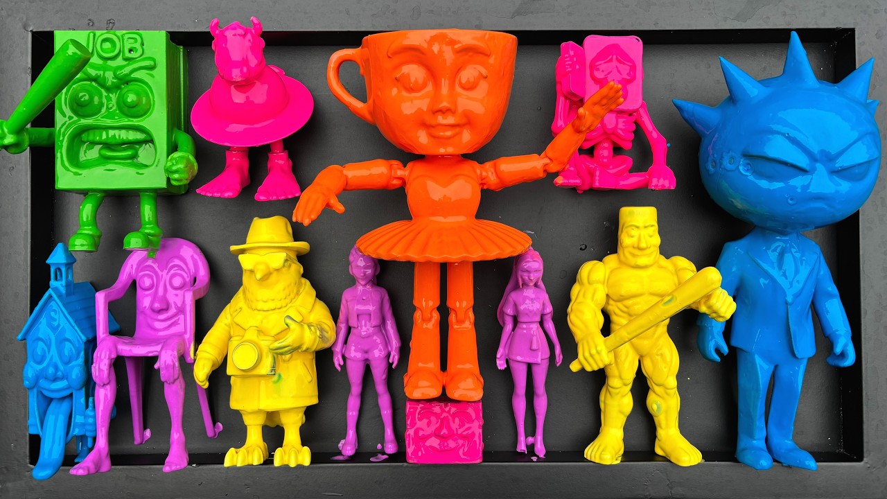 ITALIAN BRAINROT: Tung  Tung Tung Sahur, Tralalero Tralala, Ballerina, Espressona, Job & Tata Sahur.