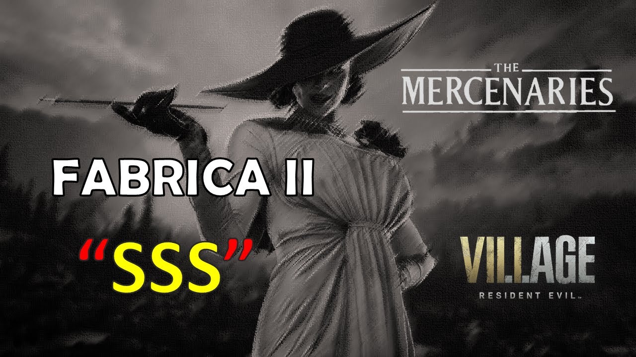 Masacre - Todos los combos - Lady Dimitrescu - Fabrica 2 - Rango SSS - Mercenarios - Resident Evil 8
