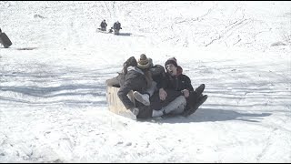 Tilton School 10Th Grade Program - Cardboard Sled Races