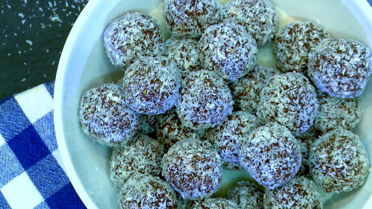 Lea Hogg's Simple Energy Balls with common ingredients [gluten free