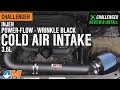 2011-2019 Challenger 3.6L Injen Power-Flow Wrinkle Black Cold Air Intake Review & Install