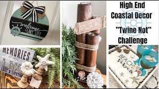 High End Coastal DIY | Dollar Store DIY | Dollar Tree DIY | Coastal Farmhouse DIY | Beach Decor DIY