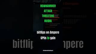 Rowhammer attack threatens NVIDIA Ampere GPUs and host systems.