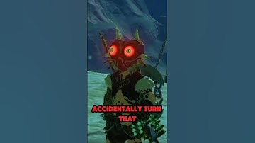 Why does MAJORAS MASK not affect me in TOTK & BOTW? #funny #zelda #totk #botw #majorasmask