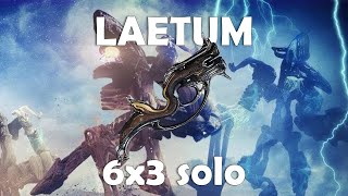 Laetum No Riven 6x3 Eidolon Solo | Warframe