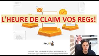 Le REG token de RealT enfin là! L'heure de claim son airdrop!