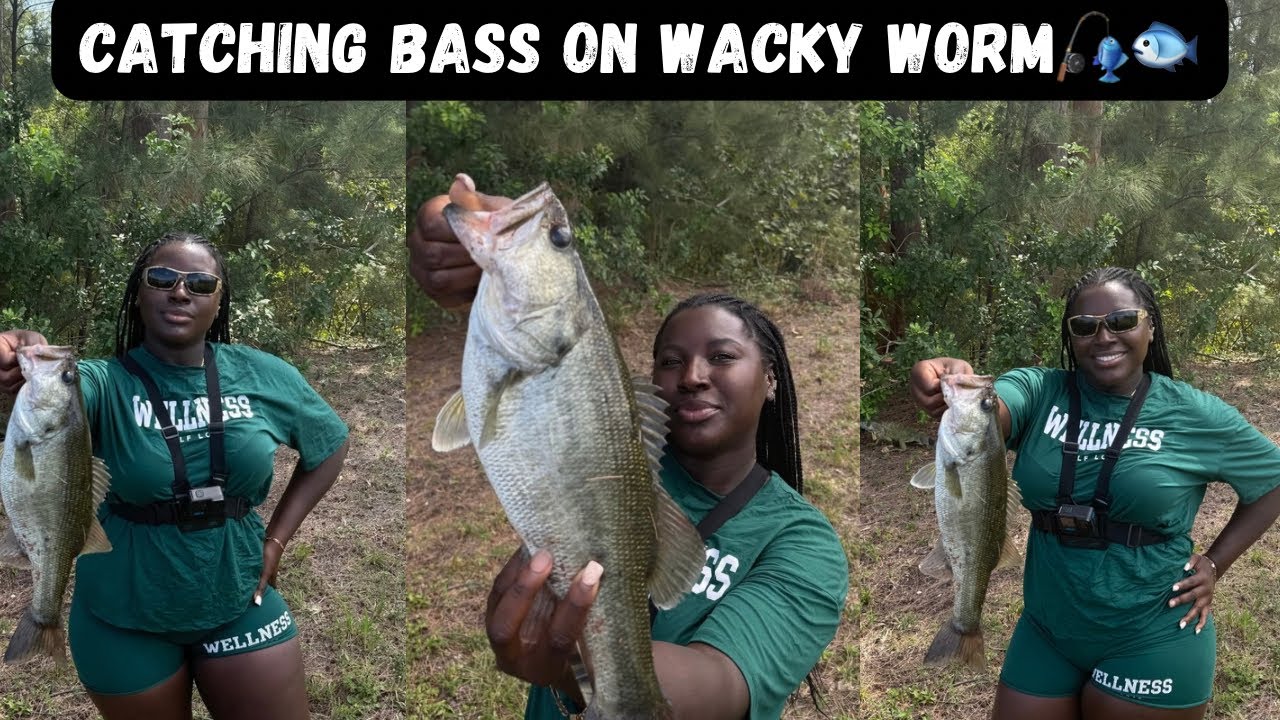 Catching Bass On De Artificial 🥳 #bass #fishing #fish #bass #fyp #fishingvideo #fishinglife #love