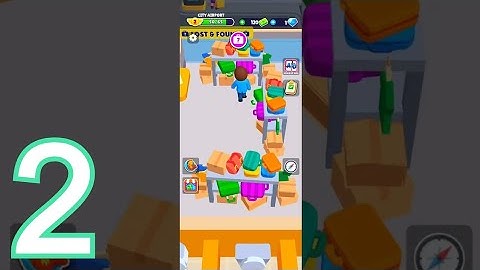 Airport Idle - Gameplay Walkthrough Part 2 -  Found a Lost&found (iOS, Android)