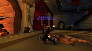 WoW Patch 3.3.5 Blood Elf Male Dance & Eat Graphic Bug