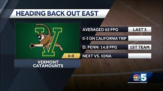 Vermont Catamounts California Trip