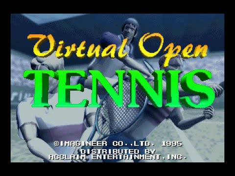 [Longplay] - Virtual Open Tennis (Challenger's Cup Virtual Open) - Sega Saturn