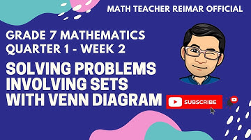 SOLVING PROBLEMS INVOLVING SETS WITH VENN DIAGRAM| MATHEMATICS 7 | MELCS Q1-W2 | TAGLISH VERSION