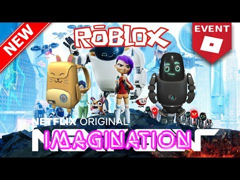 Como Conseguir El Robot Q Bot Y La Mochila De Gato Del Evento - como conseguir el robot del evento iagination roblox