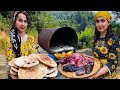 Gilan’s Vavishka with Organs | Campfire Cooking &amp; a Snake Surprise! 🔥🐍