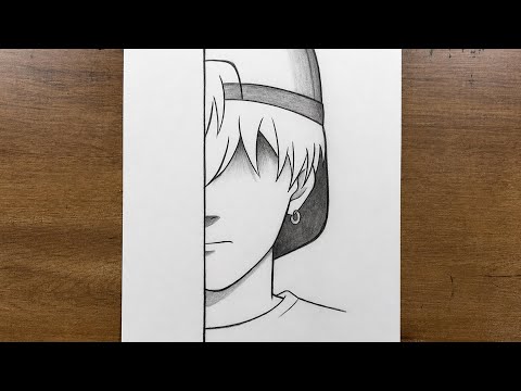 🎨 Anime Boy Drawing Tutorial | Easy Pencil Sketch for Beginners ✏️
