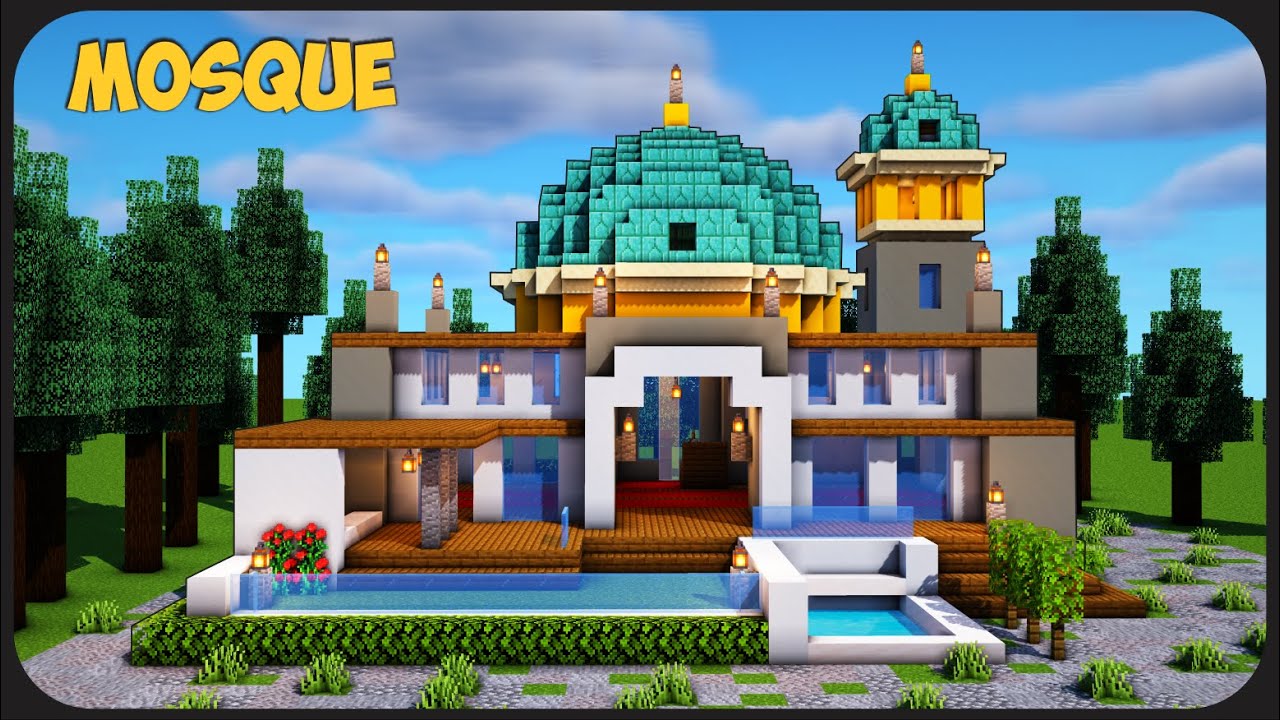 Cara Membuat Masjid Mewah ! || Minecraft Ramadhan Edition Pt.80 - YouTube