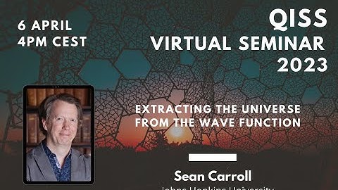 Sean Carroll: Extracting the universe from the wave function