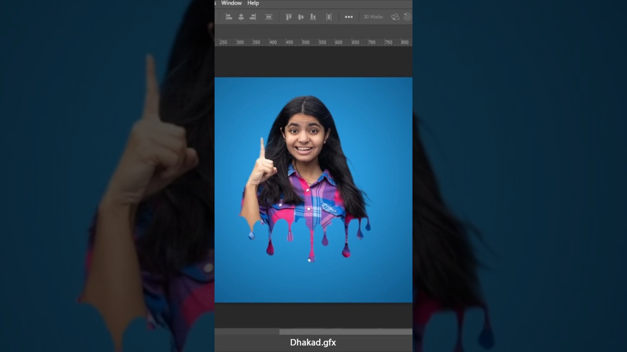 Liquid Drip Effect Photoshop | Thumbnail Design Trick | more tutorial please subscribe 