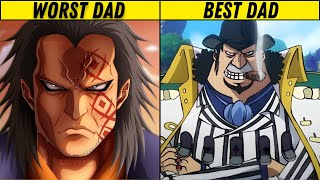 12 Worst To Best Dads In One Piece RANKED!! (Yasopp, Dragon, Bege...)