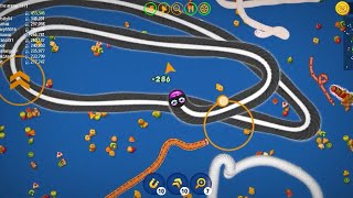 Wormszone.io / cuty gamer /Wormszone /saamp wala game 🪱🪱#45 gameplay