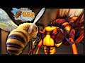 Fight an Evil Hornet & Visiting The Amusement Park In Bee Simulator