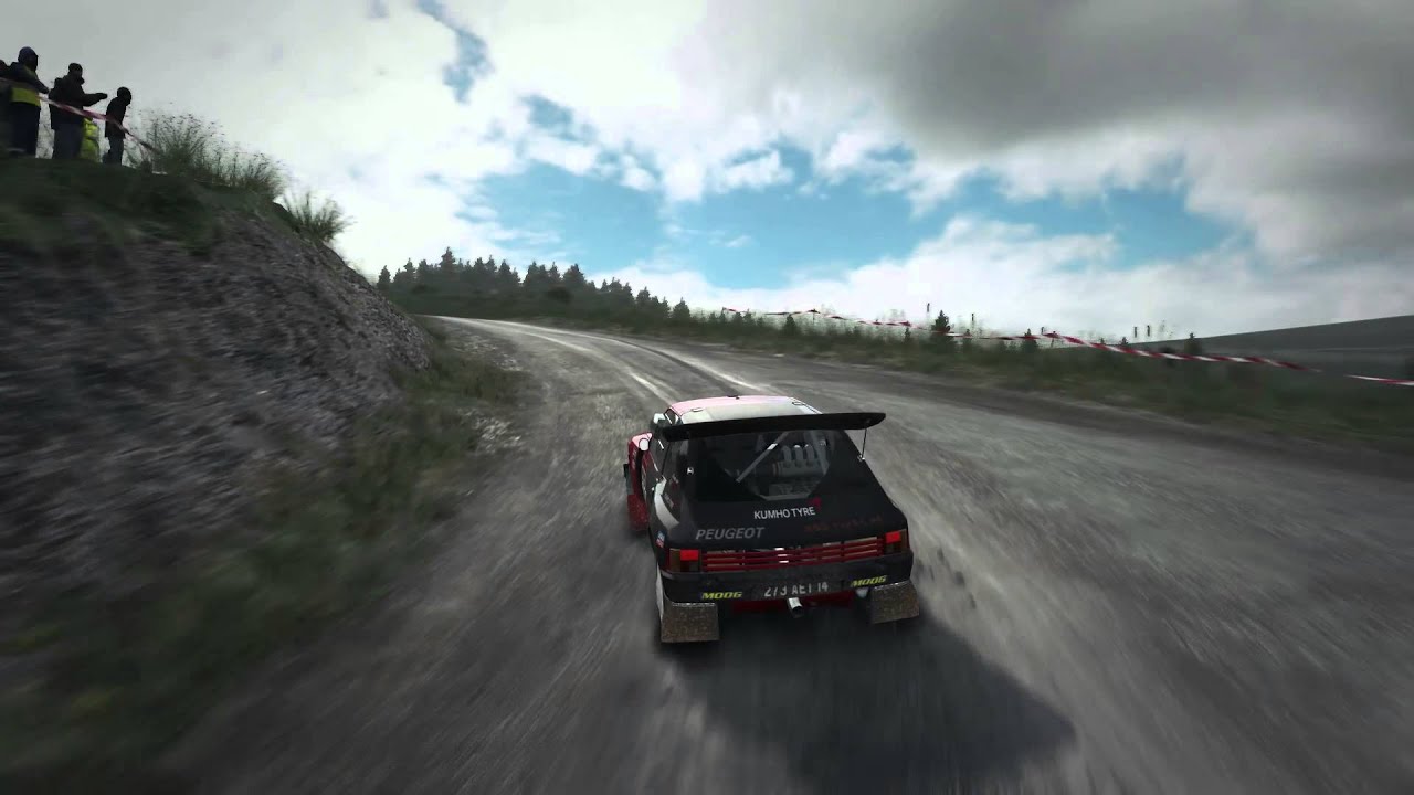 DiRT Rally: Gravity Chase! (Peugeot 206 T16 @ Wales) - YouTube
