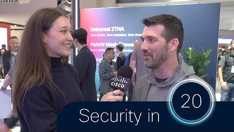 Security in 20 seconds: Experts on the clock!