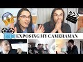 EXPOSING MY CAMERAMAN?! I OUR REACTION! // TWIN WORLD