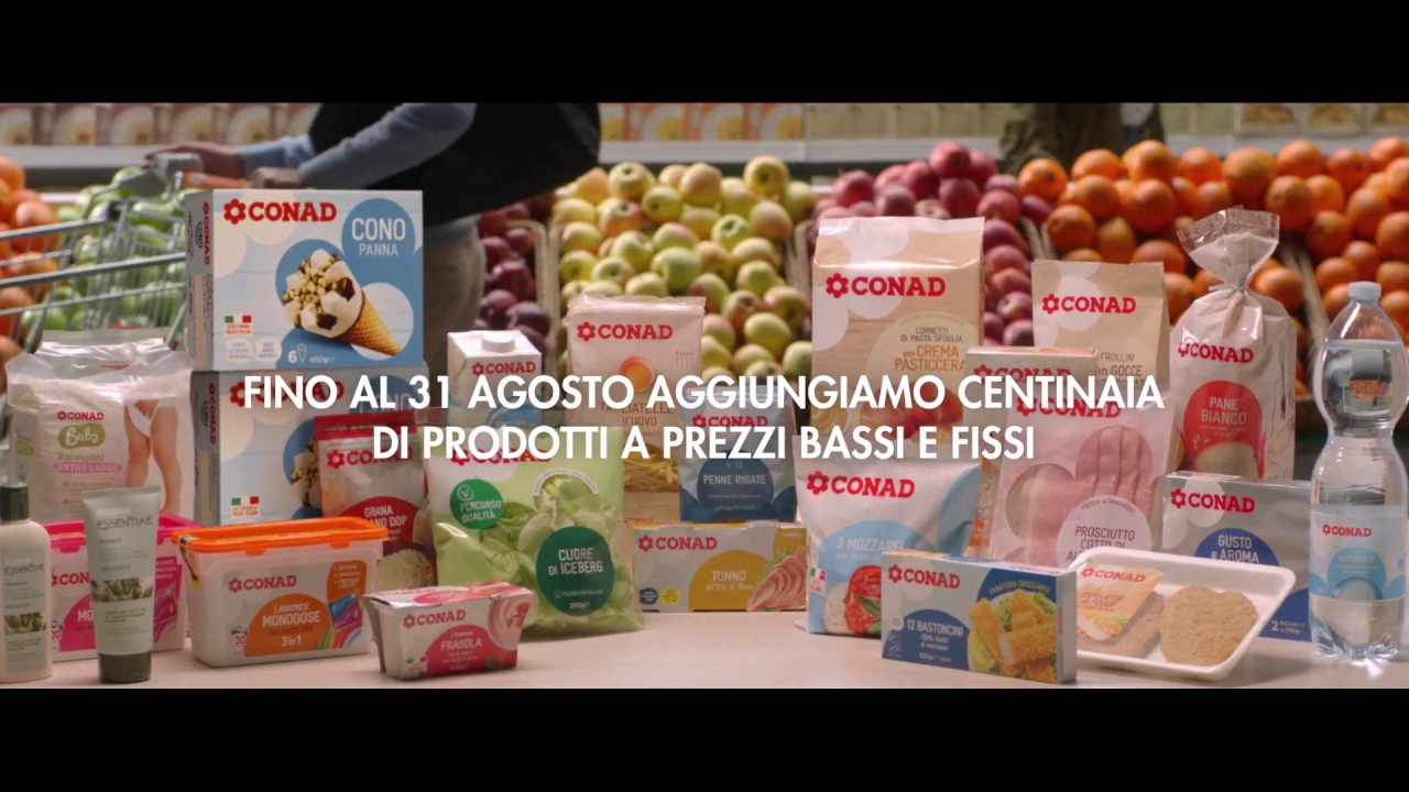 Spot Conad 2020 || Bassi e Fissi
