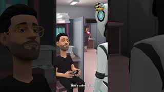 🔥 “Robot EXPOSED How Humans ‘Work’ on Computers 💀😂” #viral #funny #fyp #trending #animation #cartoon