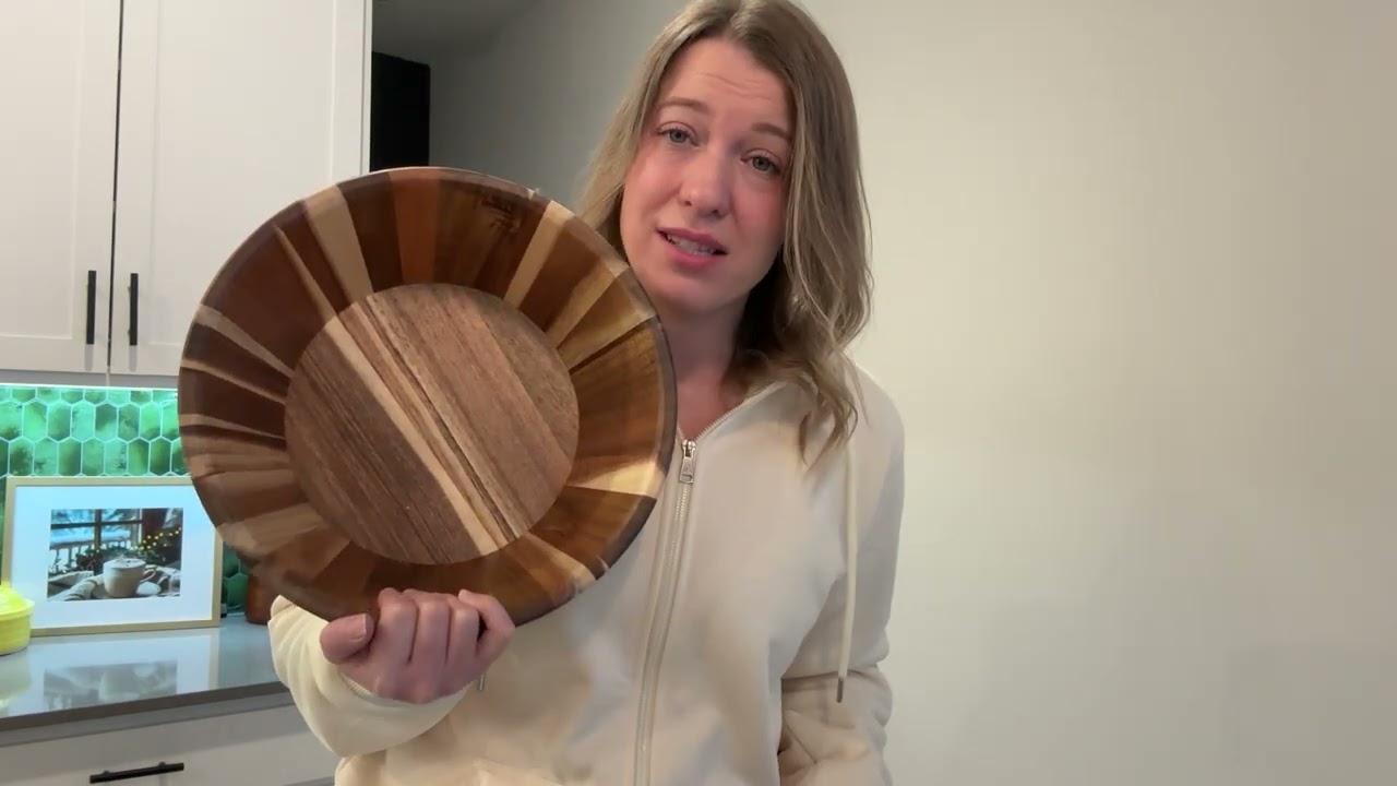 Wooden Salad Bowl Set - Honest review