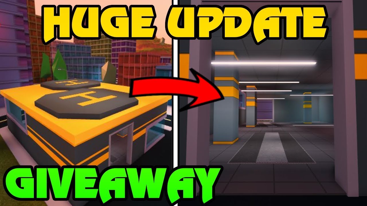 Roblox Jailbreak New Update Is Here New Garage Improved Graphics Free Robux Giveaway Youtube - roblox jailbreak new garage