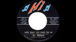 1972 HITS ARCHIVE: Look What You Done For Me - Al Green (mono 45)