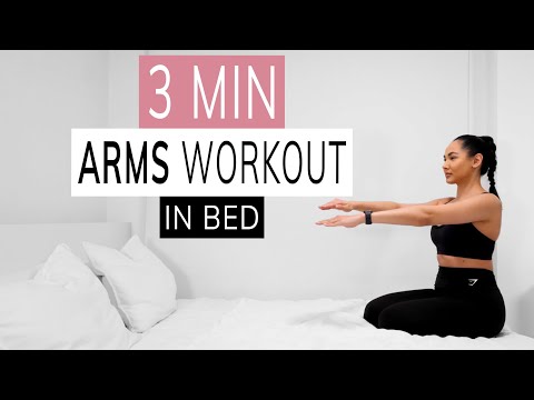 ARMS WORKOUT IN BED | simple everyday exercises at home