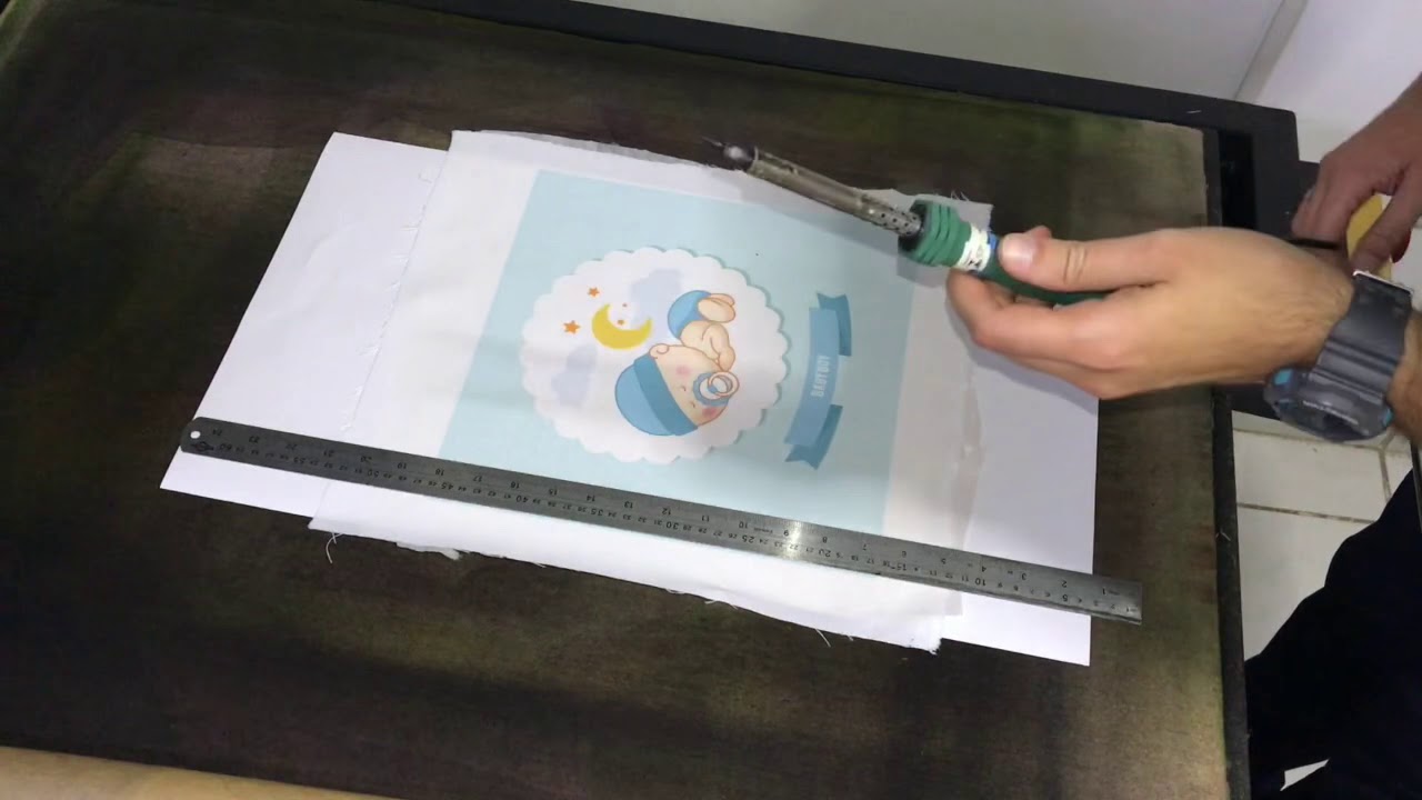 Como fazer mini-banners com sublimação.