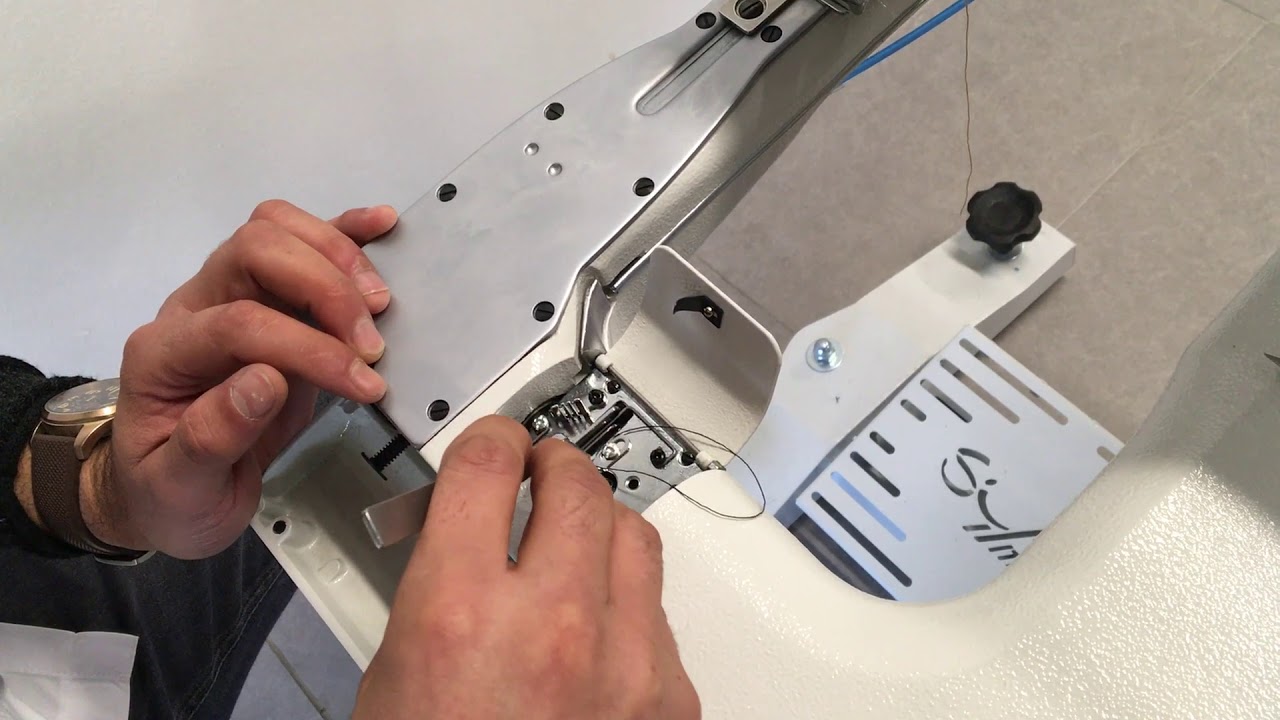 Kollu Makinesi İplik Değişimi  Provlačenje konca na mašini laktari