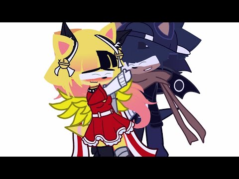 Sad Cat Dance/Meme// Gerald X FNIA Chica //Gacha Nox