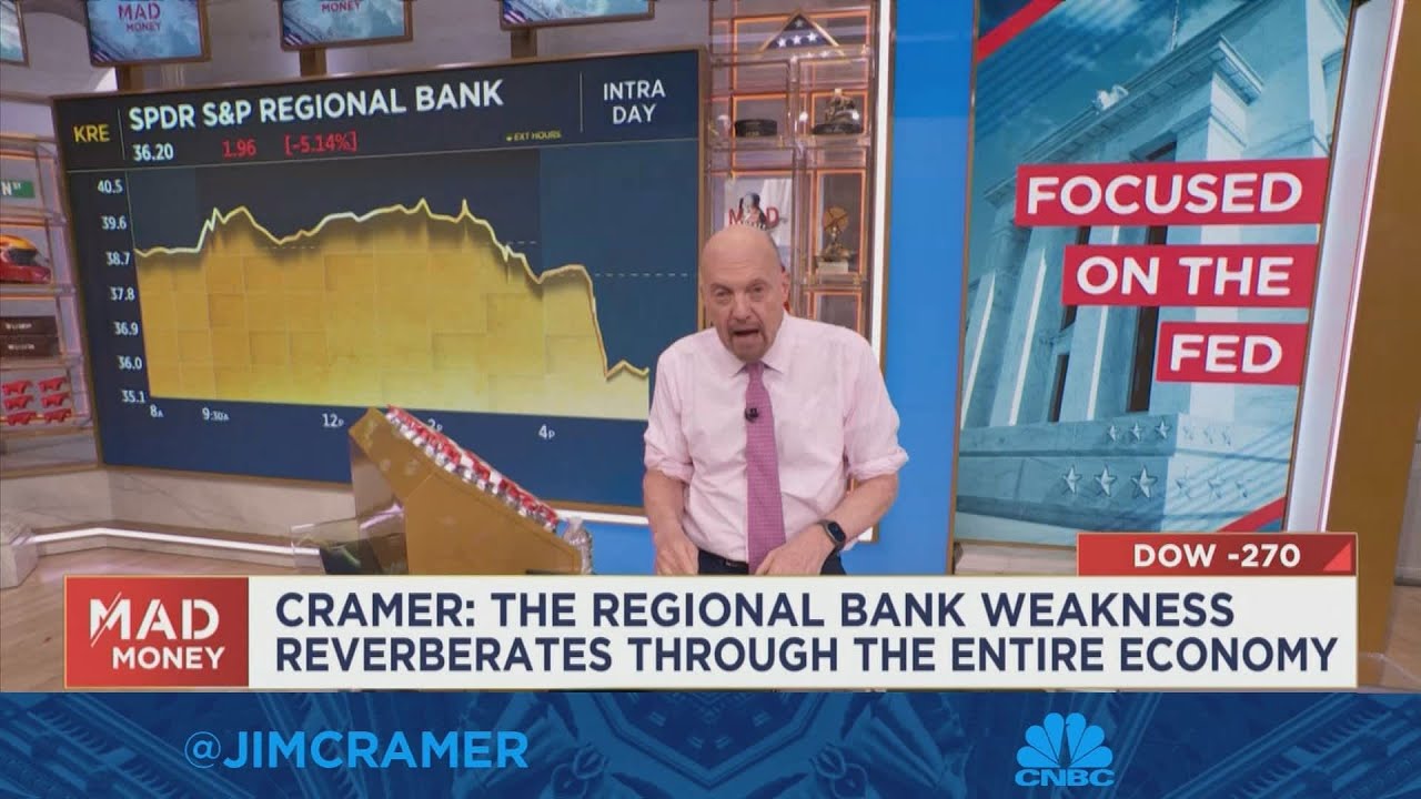 Read more about the article Jim Cramer talks buying opprotunities after Fed’s 25bp rate hike – CNBC Television