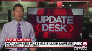 MyPillow CEO faces lawsuit over election fraud claims