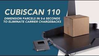 Cubiscan 110 Overview | Automate Parcel Dimensioning in 5–6 Sec.