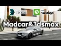 3dsmax MadCar Quick Car Rigging | English Tutorial