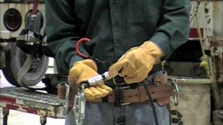 Pole Lariat Bashlin Industries Inc. 77BCS 77BCSA  - Wood Pole Fall Restricting Strap