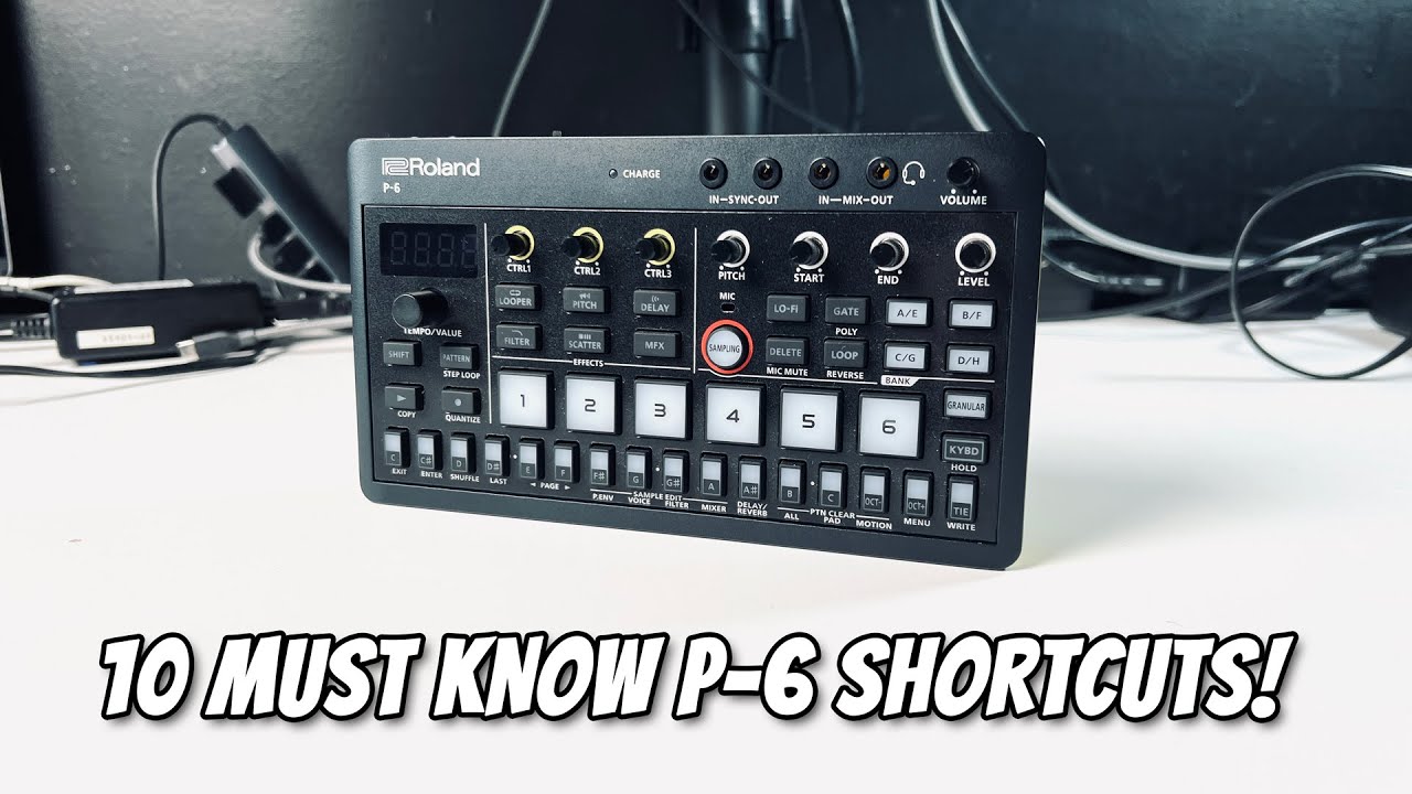 10 Roland P-6 shortcuts you MUST KNOW!